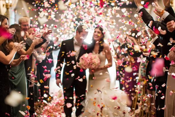 Wedding confetti