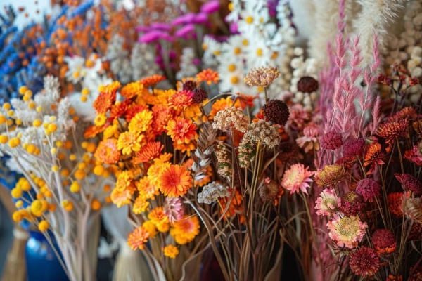 Dried flowers