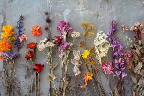 Dried flowers